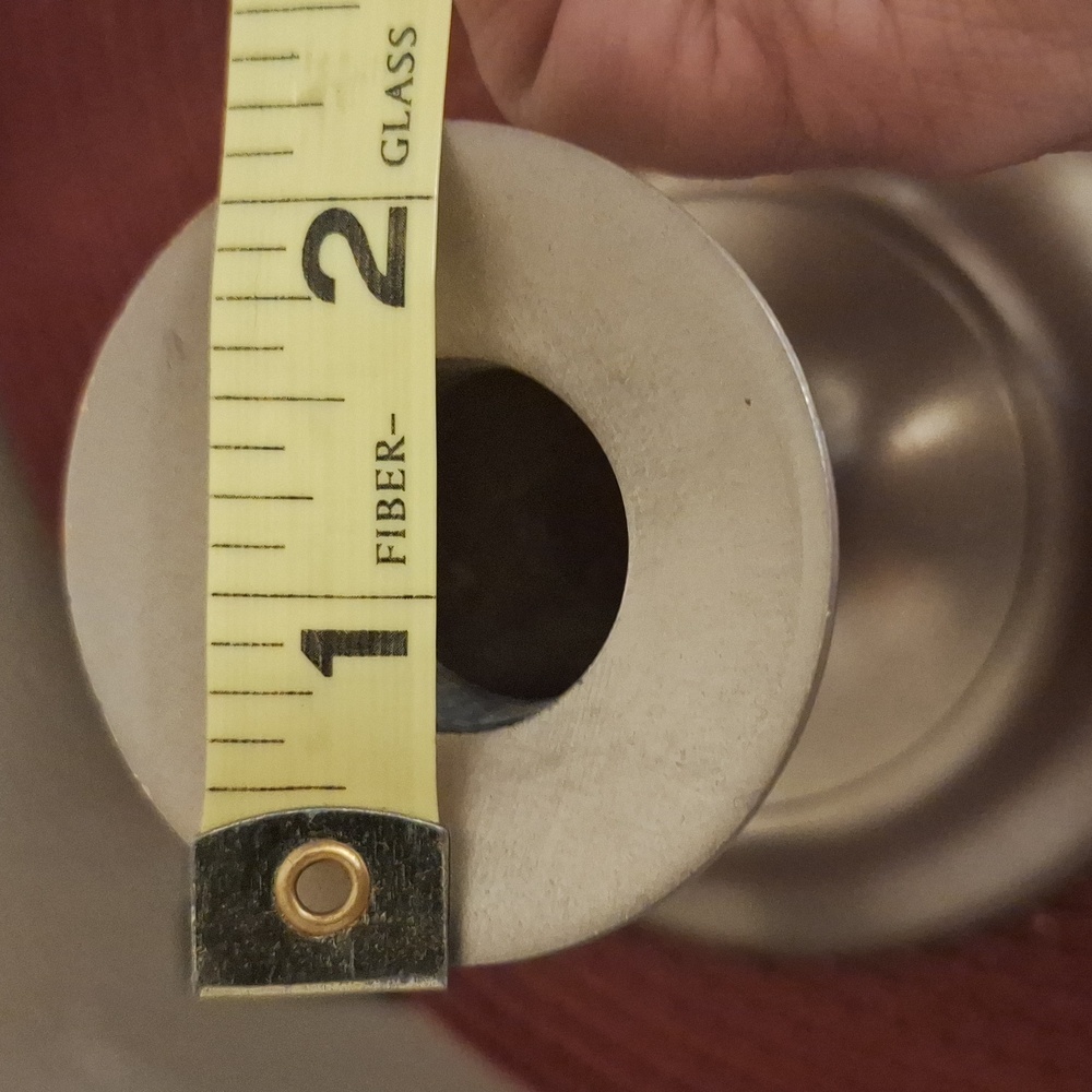 BRASS Candle Holders Silver Color - Picture 6 of 6